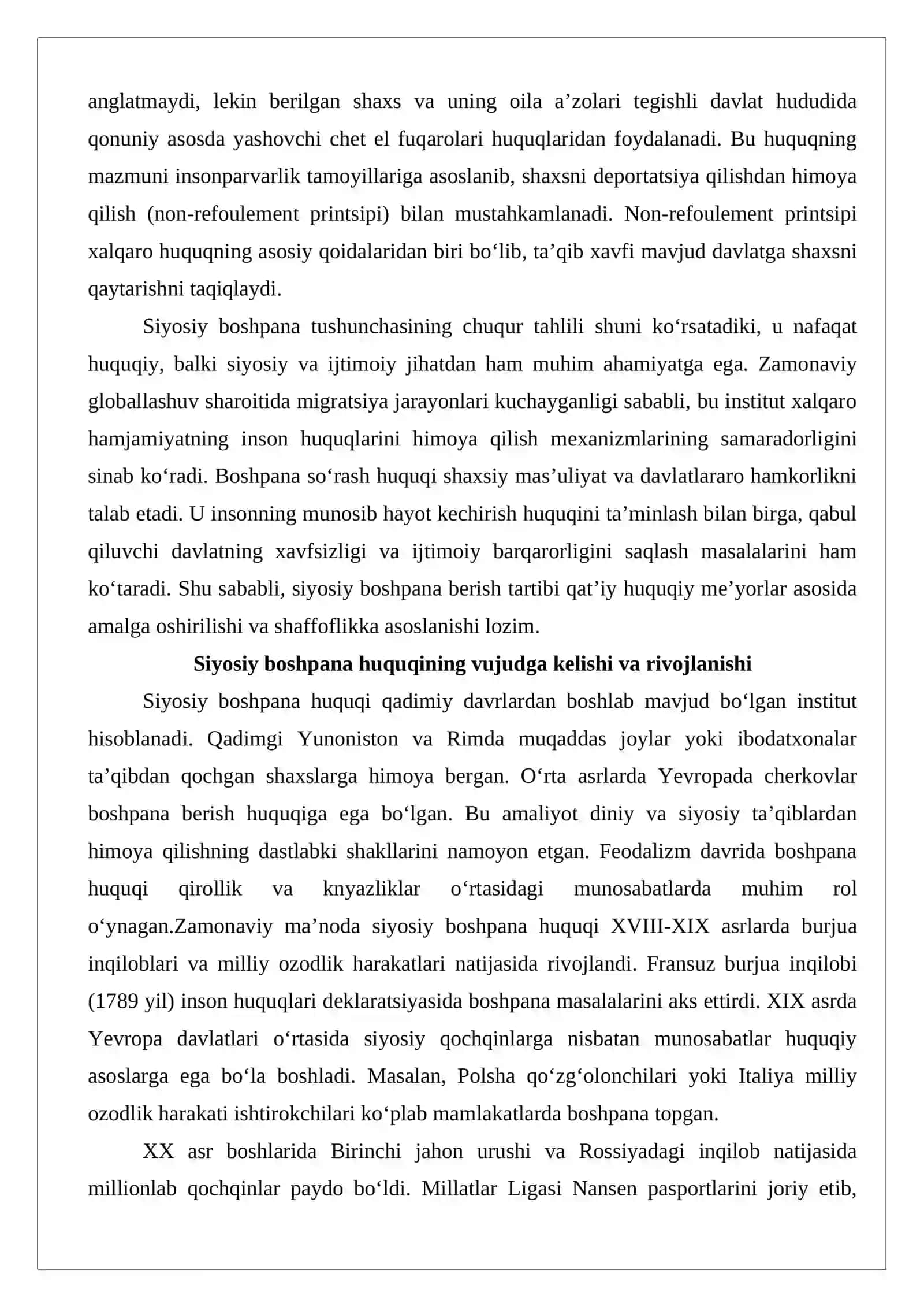 Siyosiy boshpana so‘rash huquqi 4