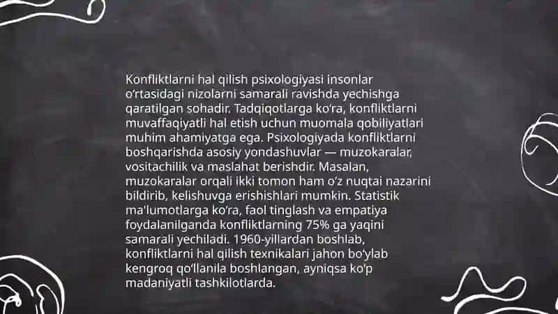 Stressni boshqarish usullari 4
