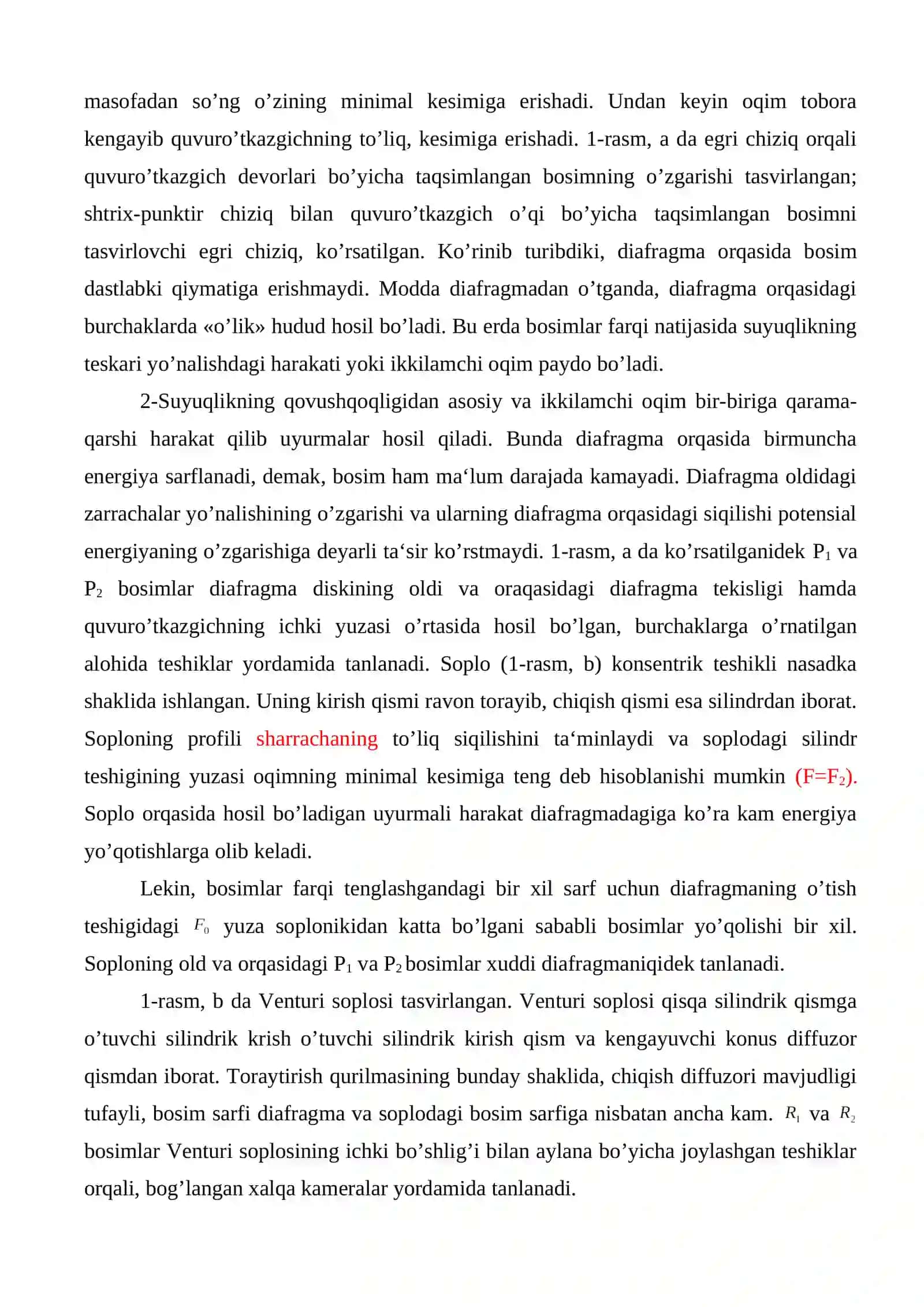 Sarf o'lchash vositalaridagi xatoliklari 4