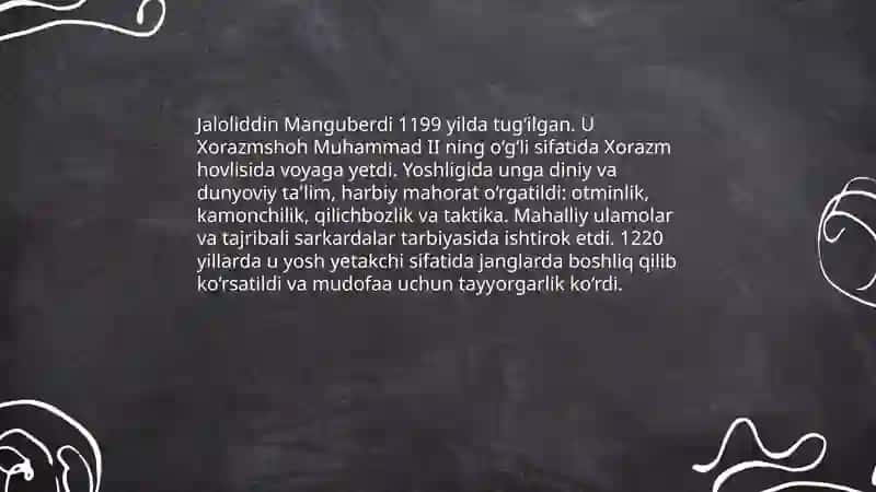 Jaloliddin Manguberdi - Vatan himoyachisi 4