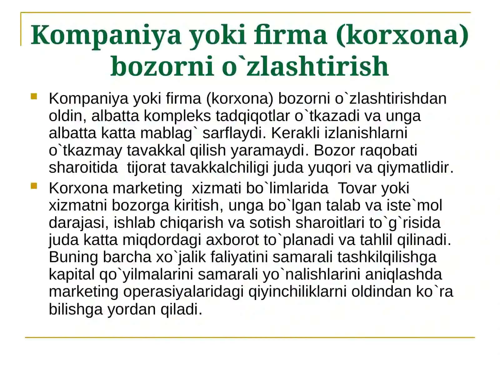 Marketingda bozor tadqiqotlari 4