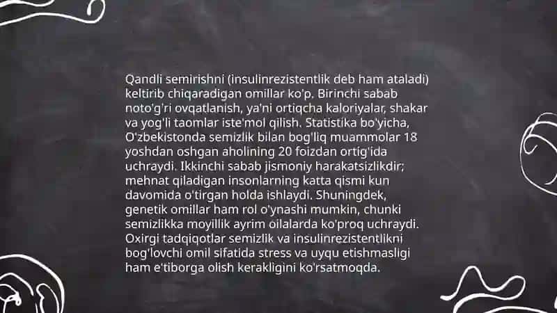 Yog‘ bosish, semirish, giperlipidemiya, sfingolipidozlar 4