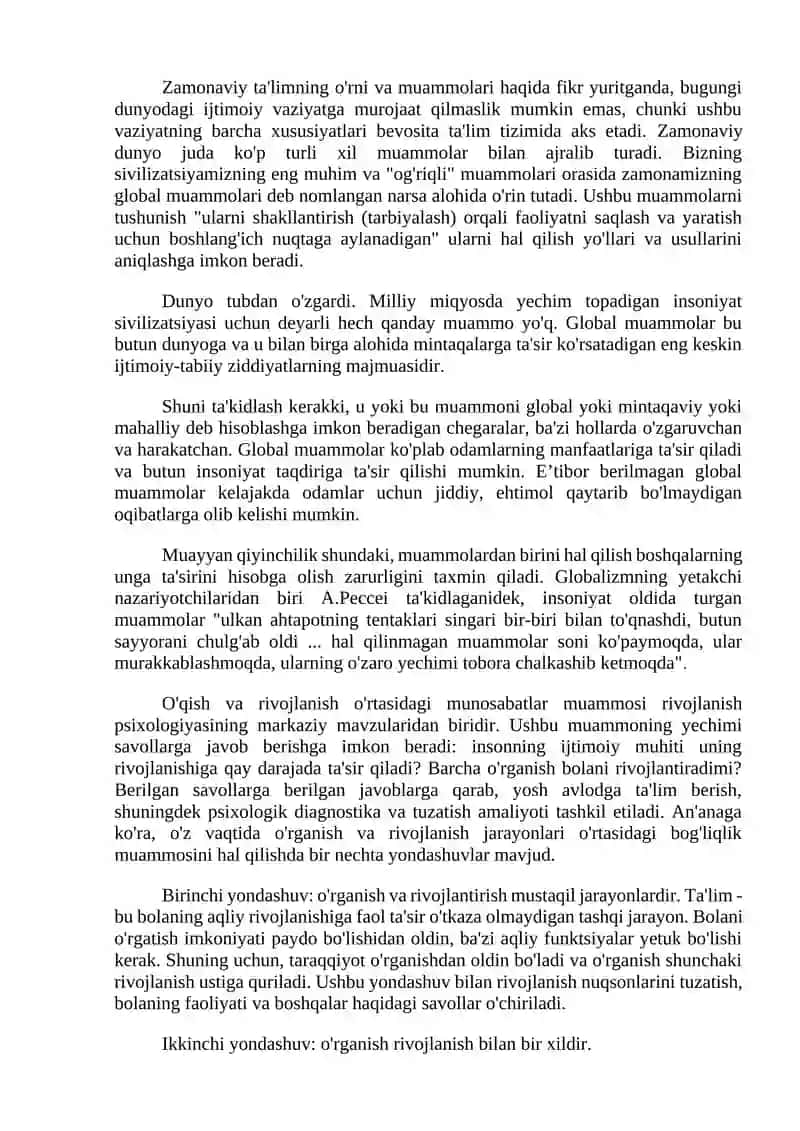 Ta’lim global muammo sifatida 4