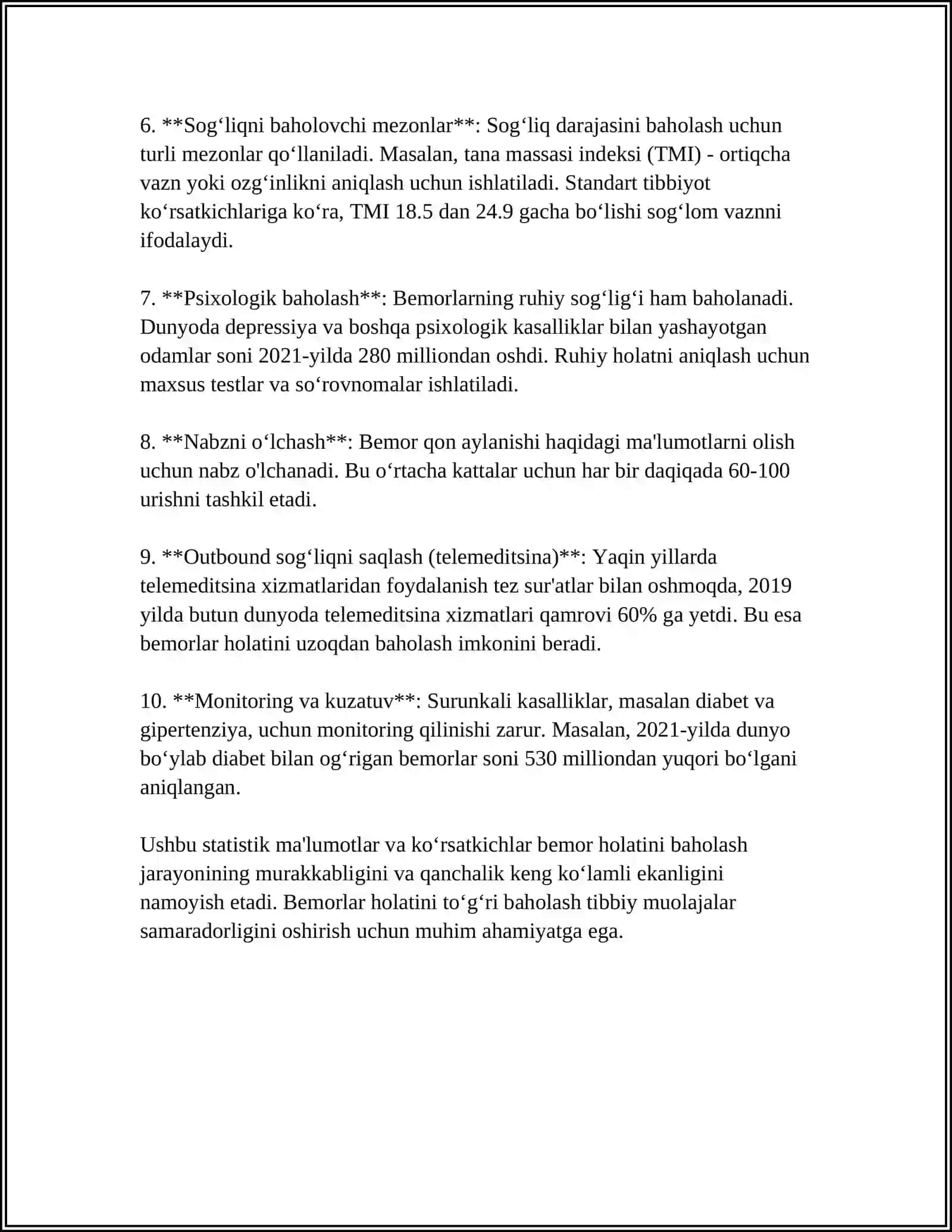 SIYDIK AJRATISH MUAMMOLARIDA BEMORLARGA HAMSHIRALIK PARVARISHI 4
