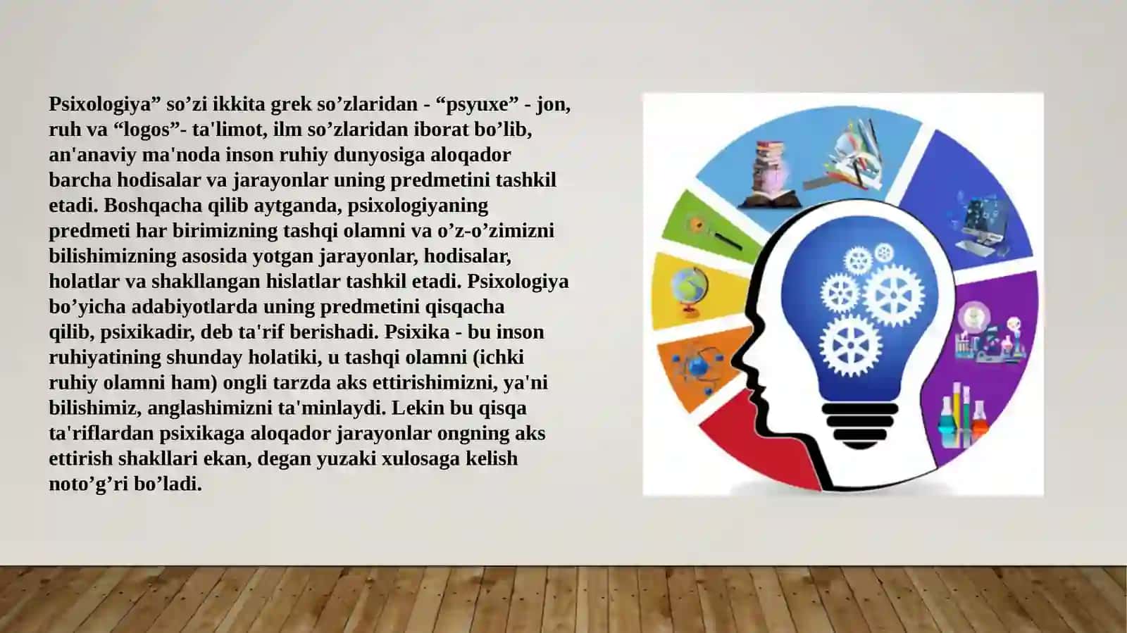 Psixalogiya fanining predmeti 4