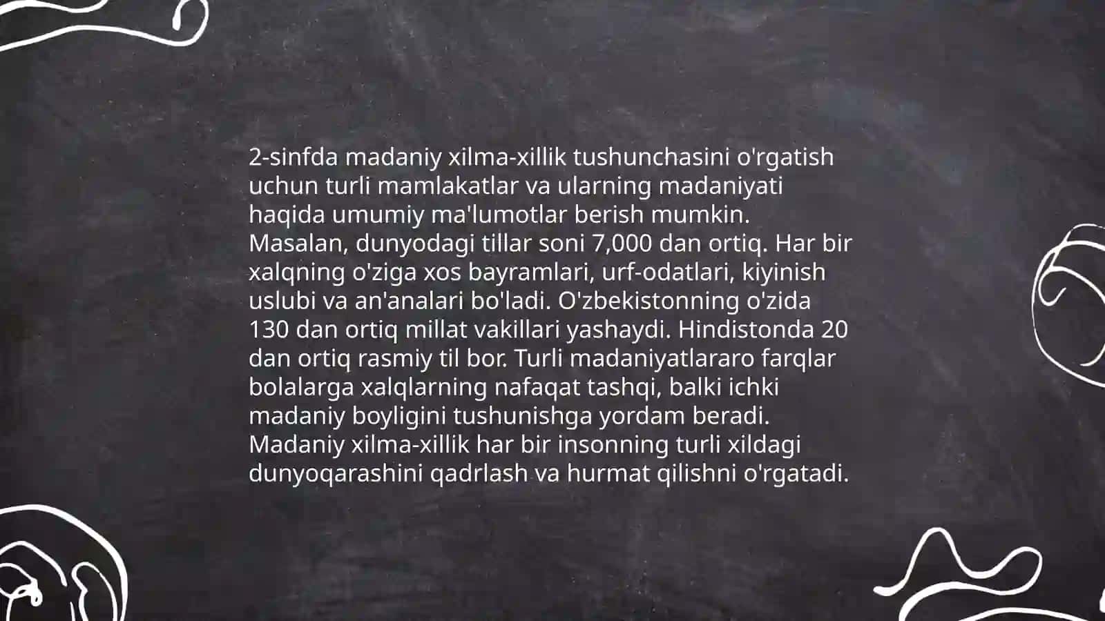 Oʻquvchilar va sonfdagi xilma- xillik 4