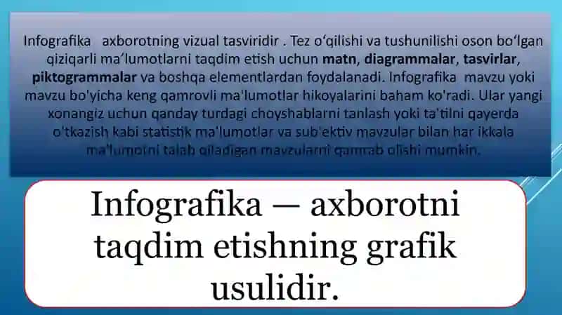 Infografika Yaratish Texnologiyasi 4