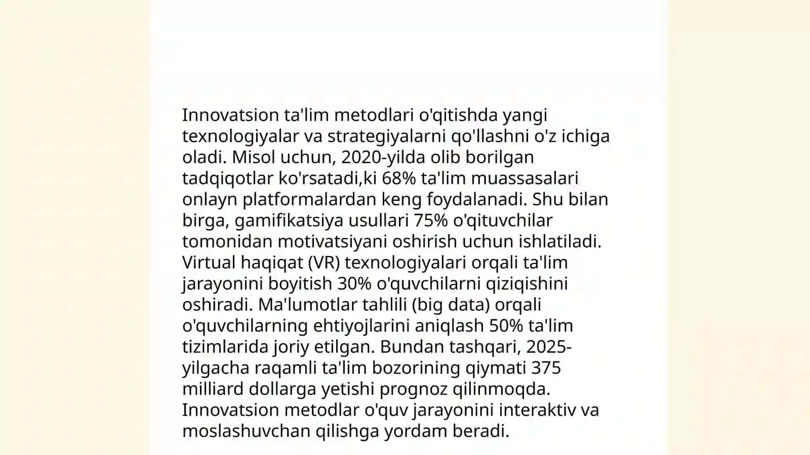 O'zbek adabiyotini o'qitish metodikasi 4