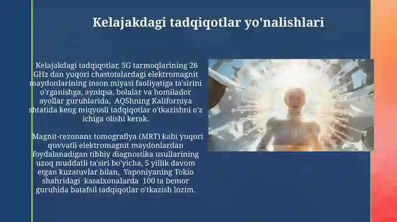 ELEKTROMAGNIT. MAYDONNING INSONLARGA TASIRI 4