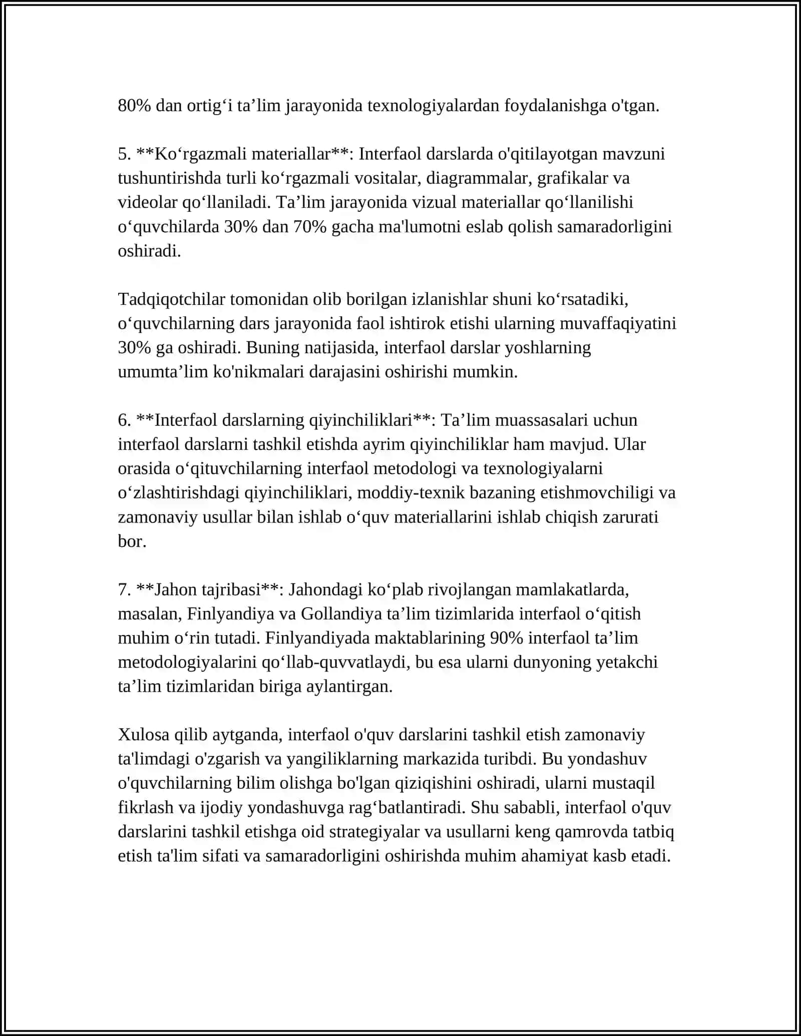 ILG'OR PEDAGOGIK TEXNOLOGIYALAR 4
