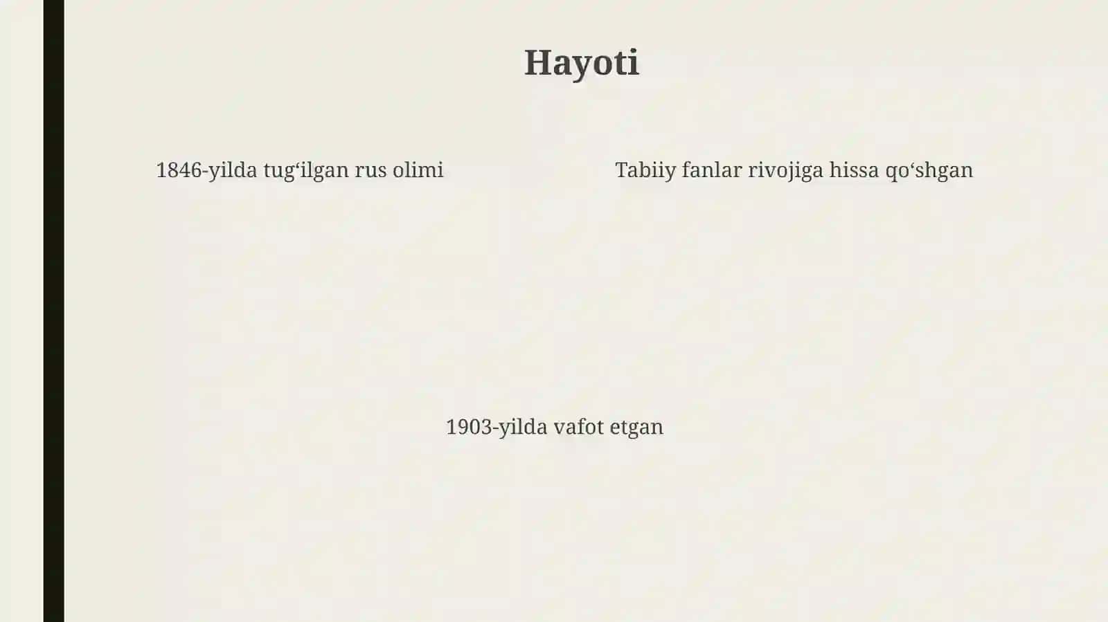 Tuproqshunoslikda V.V.Dokuchayev hissasi 4