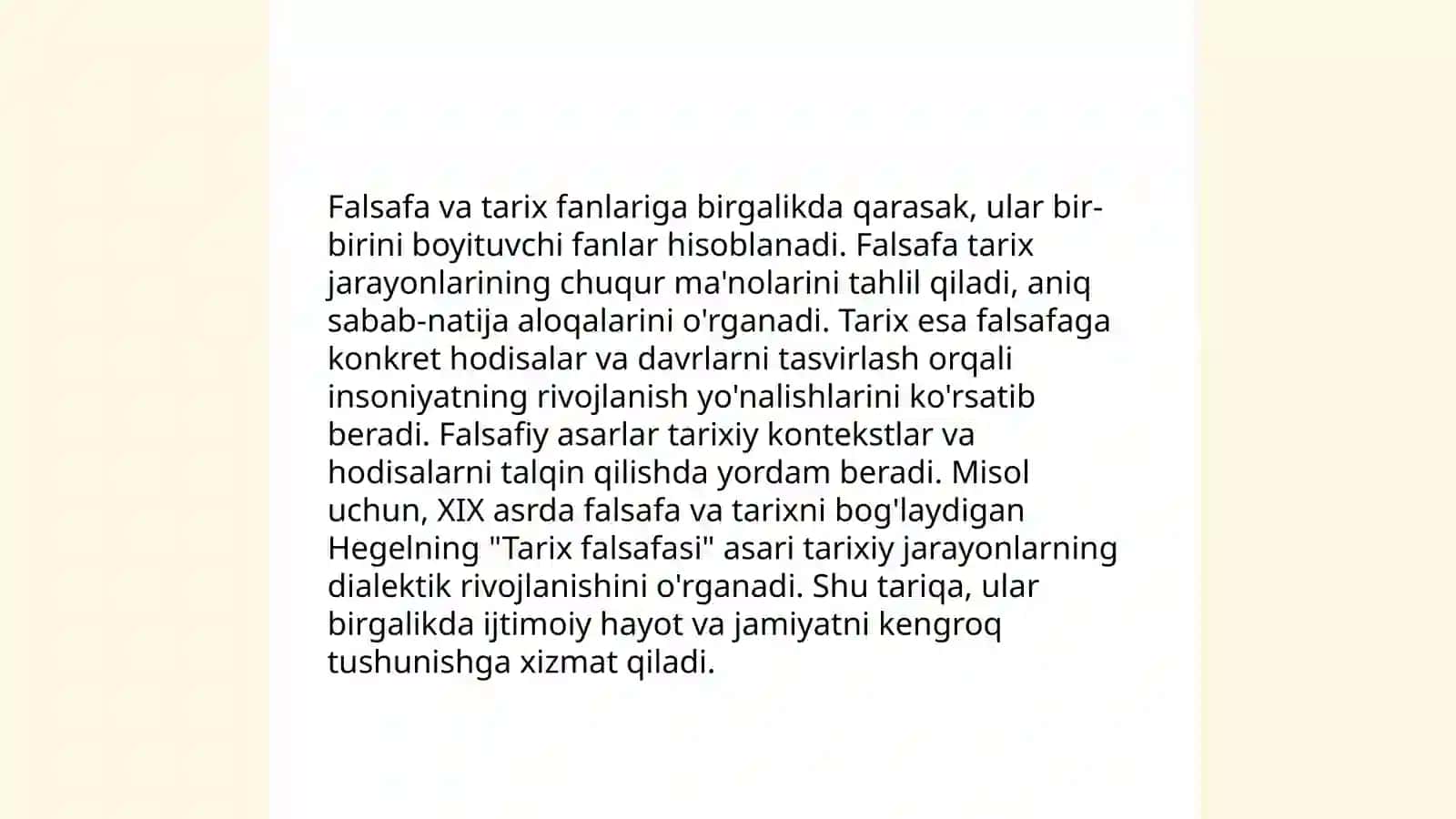 Falsafa va tarix fanlarining oʻzaro aloqasi 4