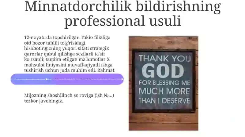 Minnatdorchilik 4