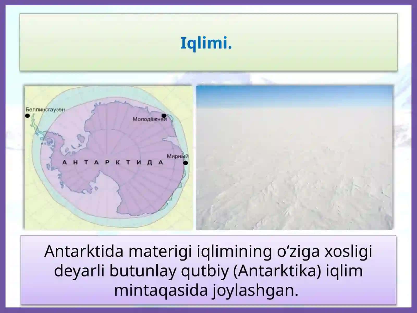 Iqlimi va organik dunyosi 4