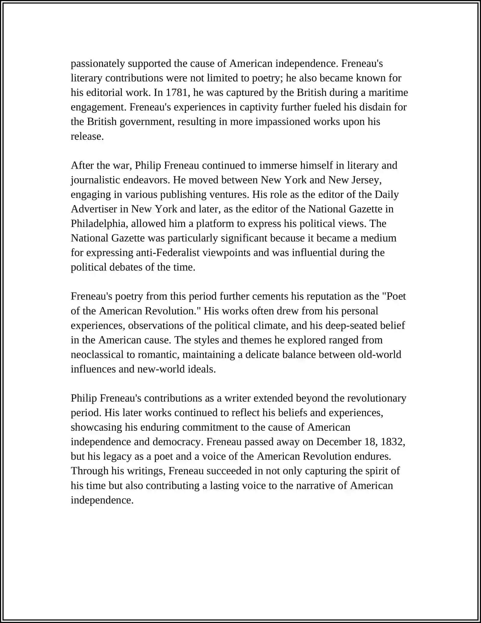 POET OF THE AMERICAN REVOLUTION 4