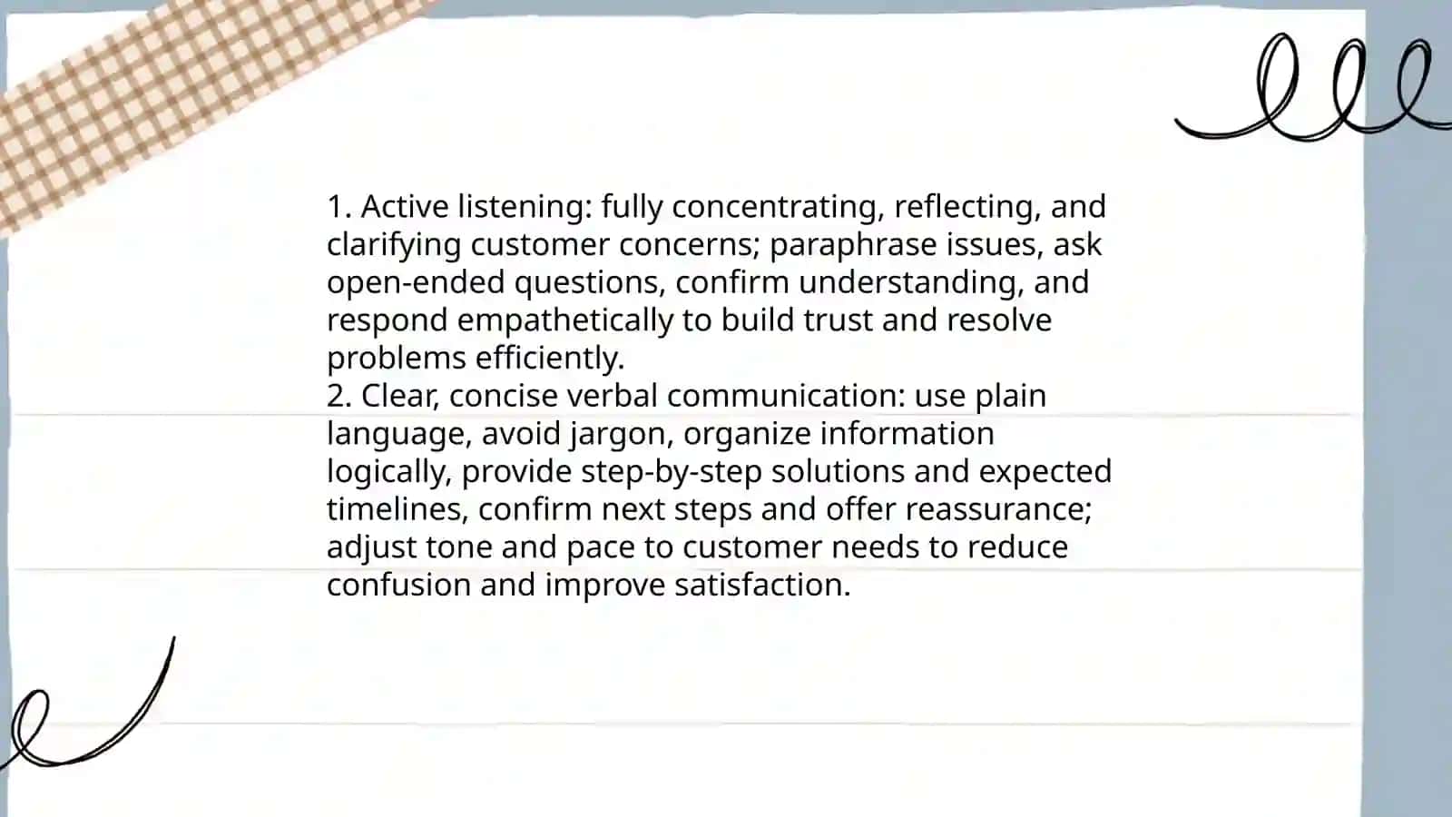 Customer service fundamentals 4