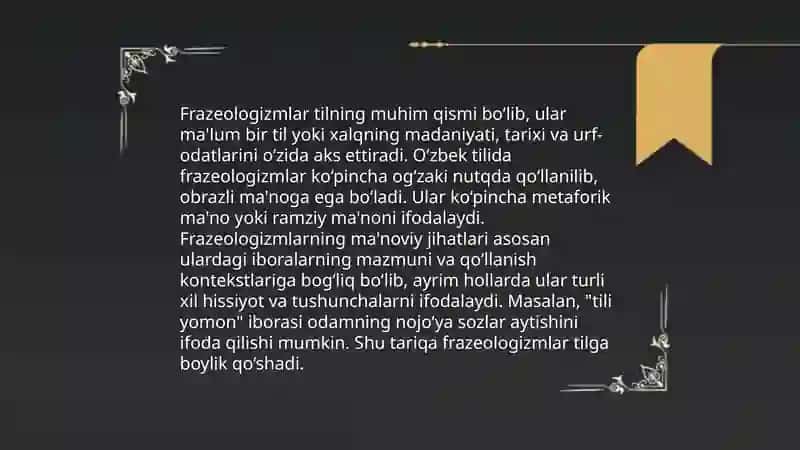 Frazeologizmlar turlari 4