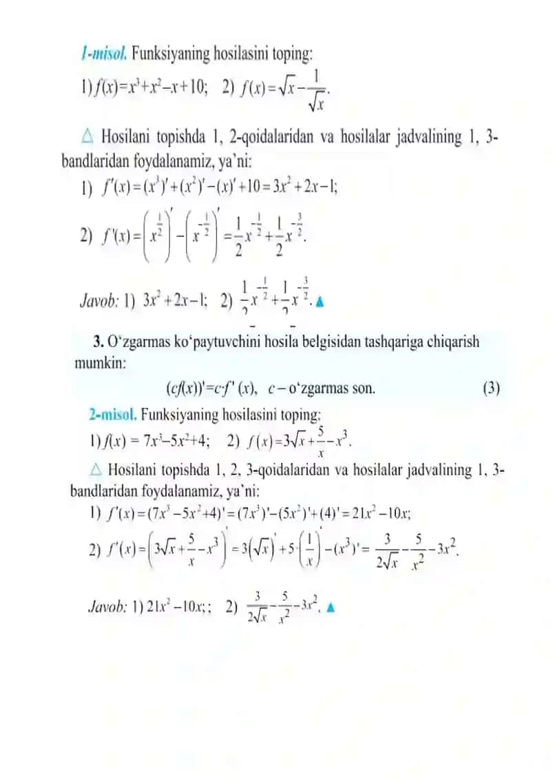LOGARIFMIK IFODALAR BO’YICHA USLUBIY QO’LLANMA 4