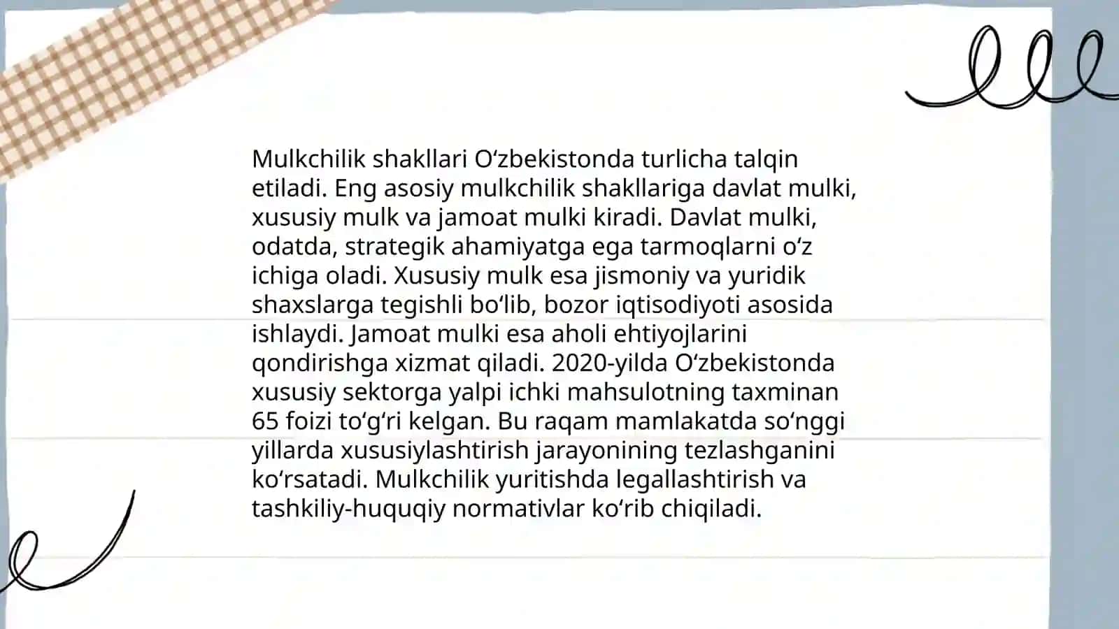 Iqtisodiy tizimlar va mulkchilik 4