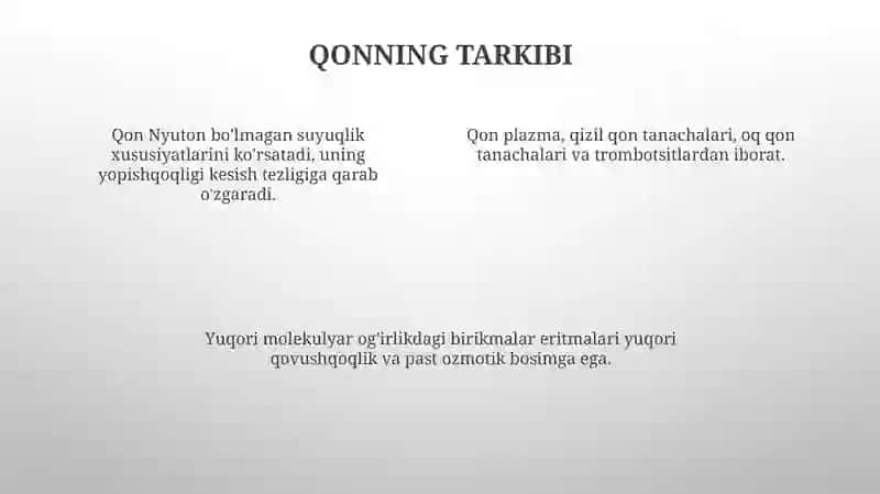 Yuqori molekulyar birikmalar eritmalarining xossalari 4