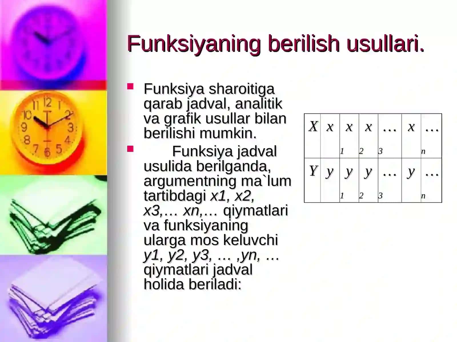 Funksiya ustida amallar 4