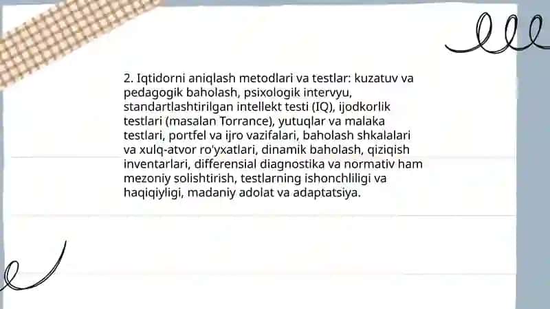Qobiliyat va iqtidor 4