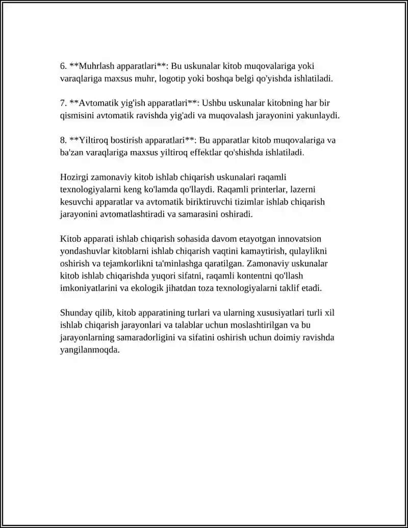 KITOB APPARATI BILAN ISHLASH 4
