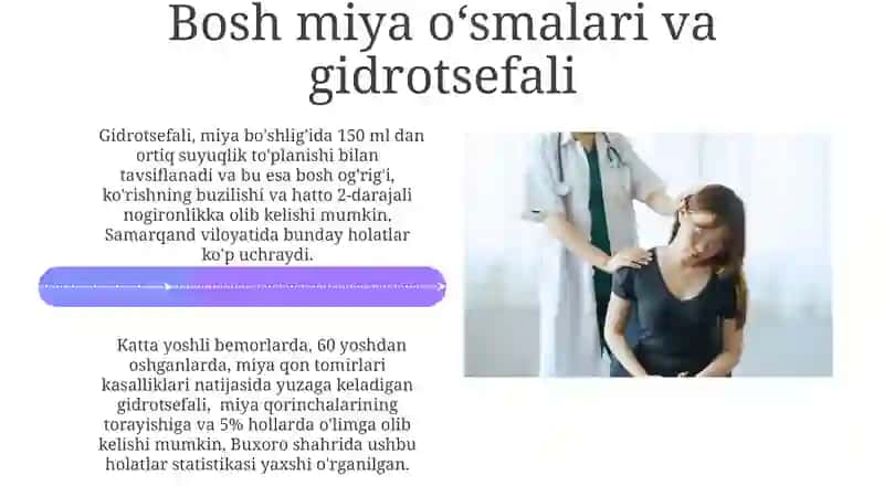 Gidrotsefaliyaning kelib chiqish sabablari va asoratlari 4