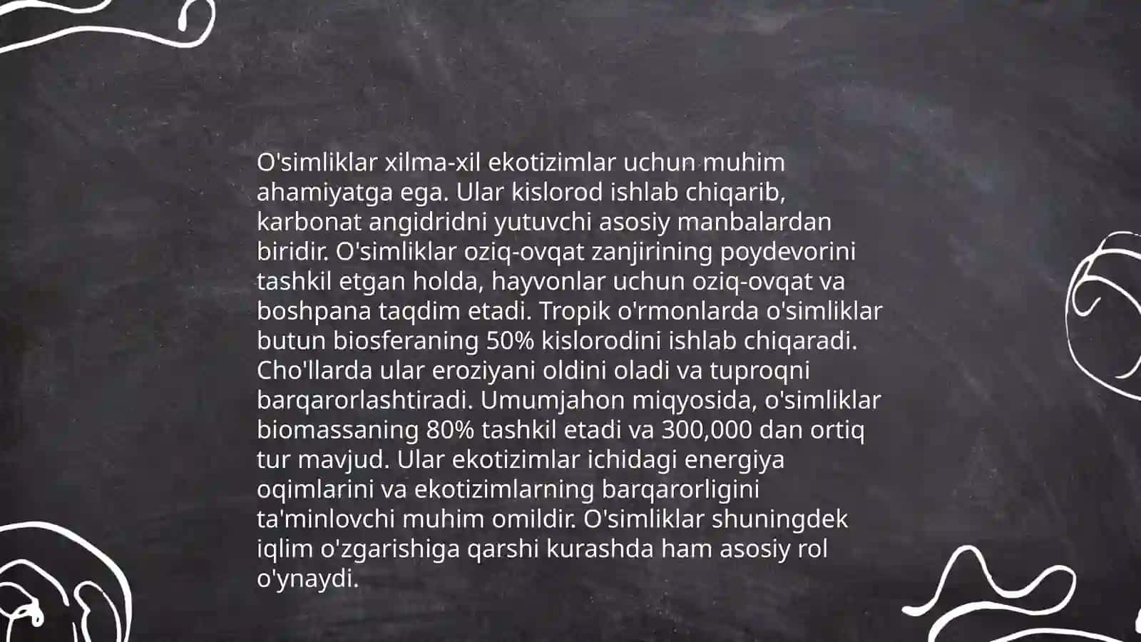 O'simliklar olamining xilma-xilligi 4