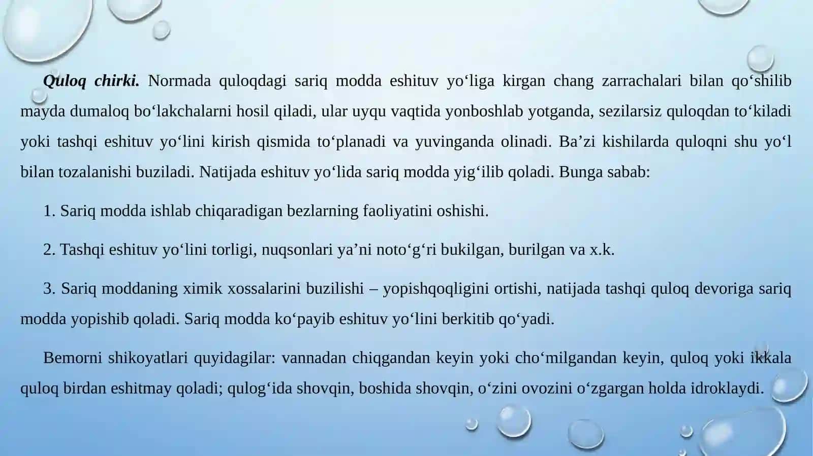 Inson eshitish analizatoripatologiyasi 4