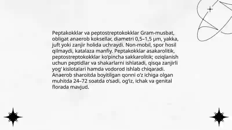 Shartli patogen anaerob kokklar 4