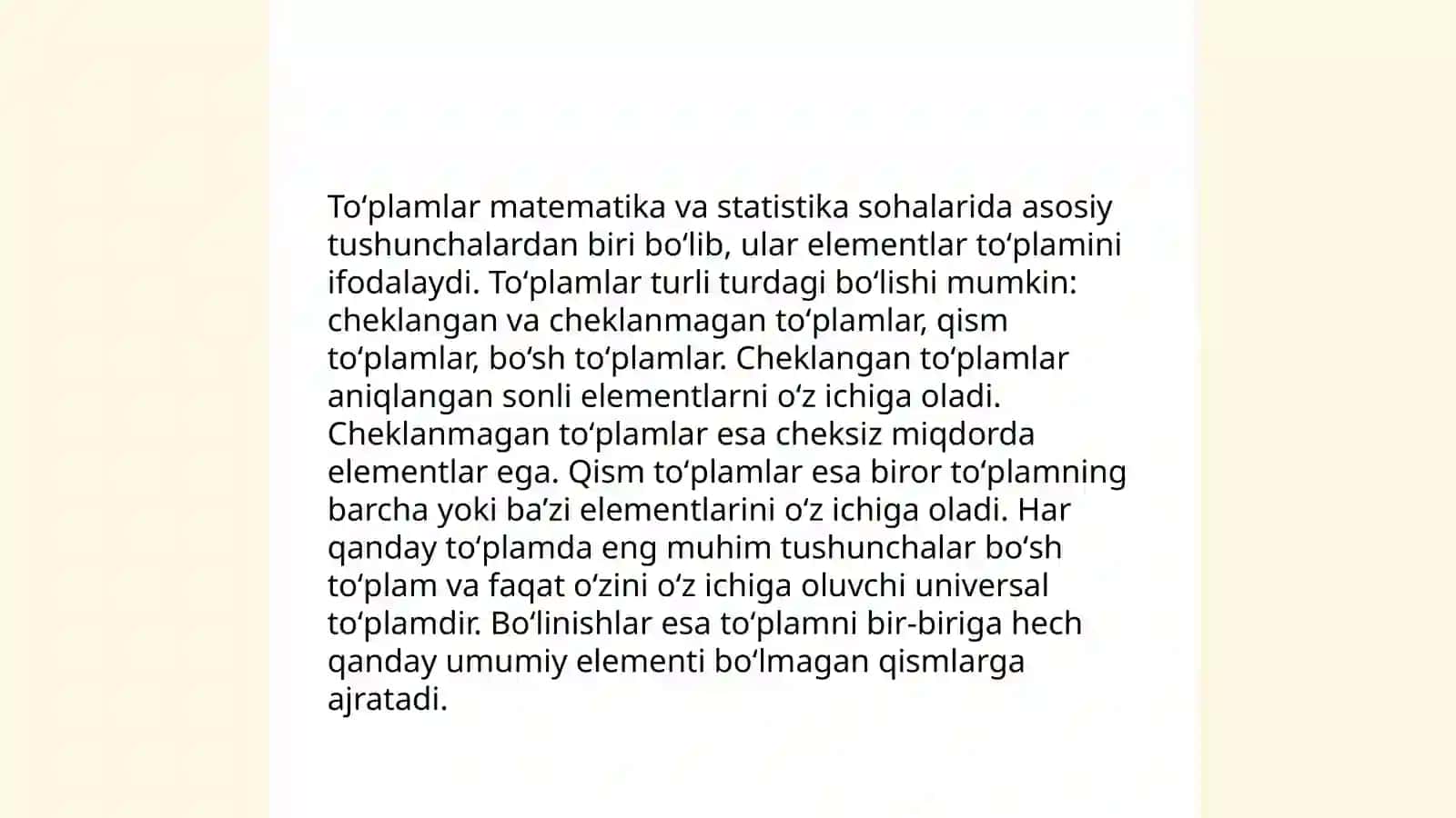 To'plam nazariyasi 4