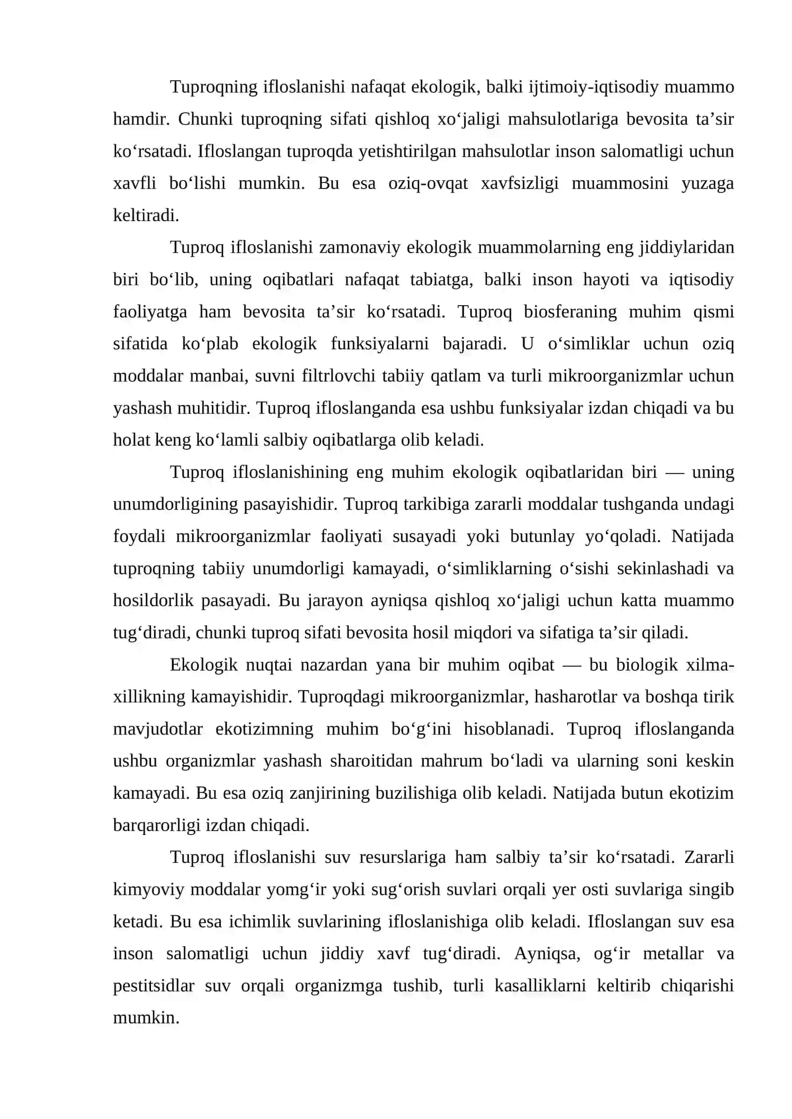 TUPROQNING IFLOSLANISHI 4