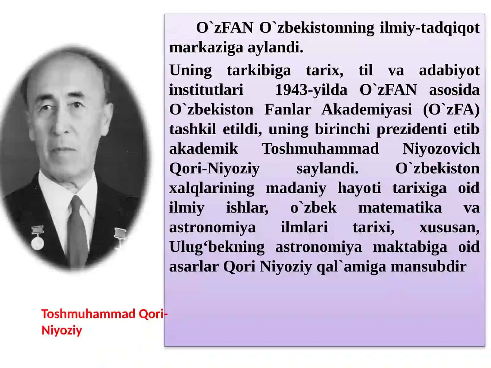 Sovеt davrida O`zbеkistonda tarix fani 4