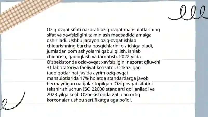 Oziq-ovqat xavfsizligi 4