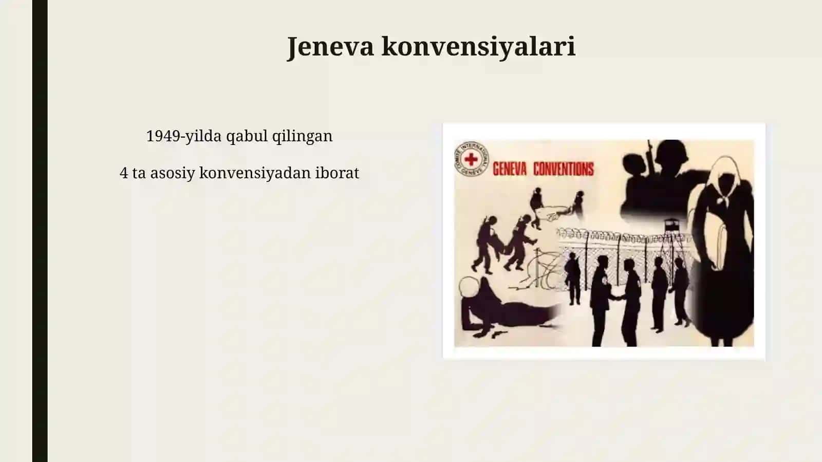 III va IV Jeneva konvensiyasi 4