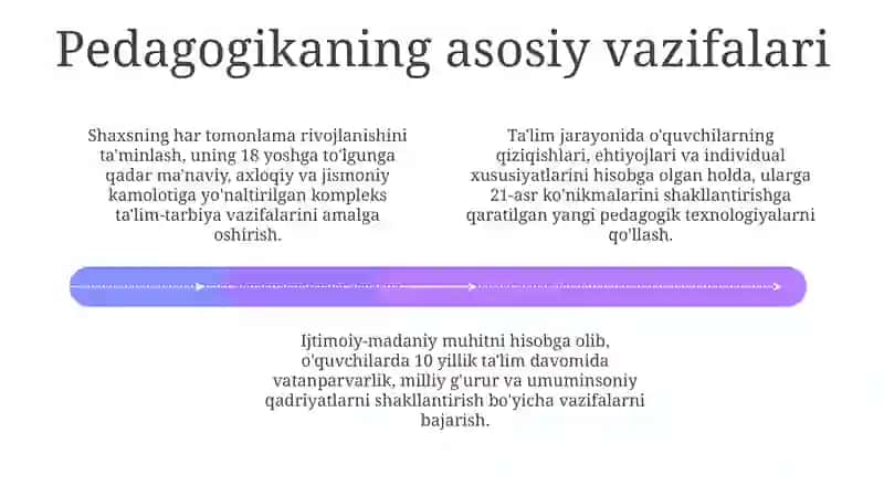 Pedagogika - kasb va uning vazifalari 4