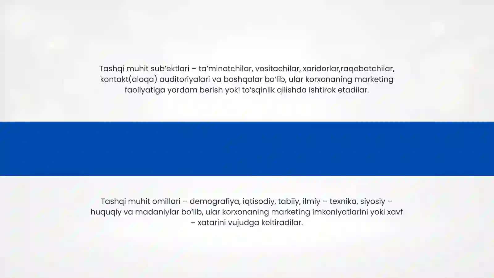 Marketing ichki va tashqi muhiti 4