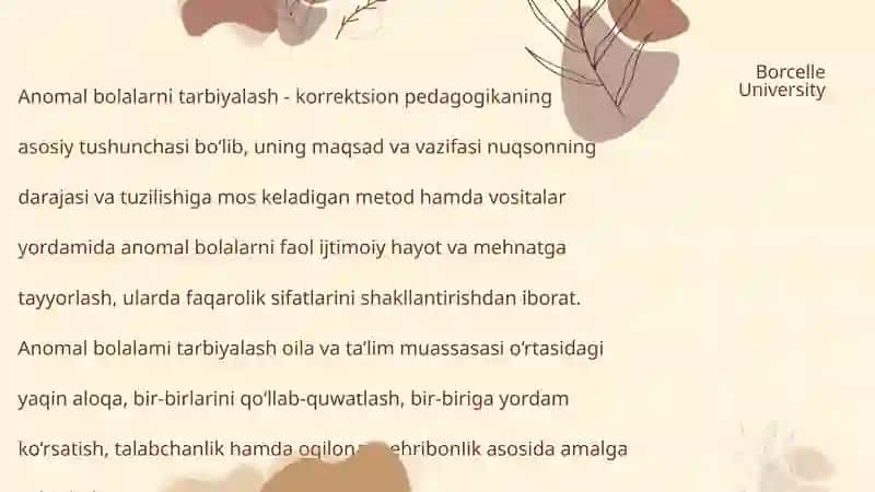 Korreksion pedagogika asoslari 4