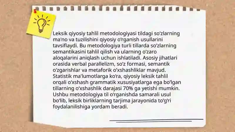 Hozirgi turkiy tillar leksikasining qiyosiy tahlili 4