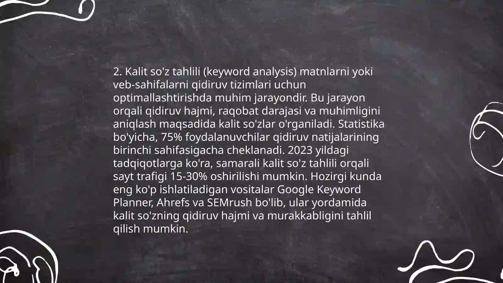 SEO asoslari va web dizayn 4
