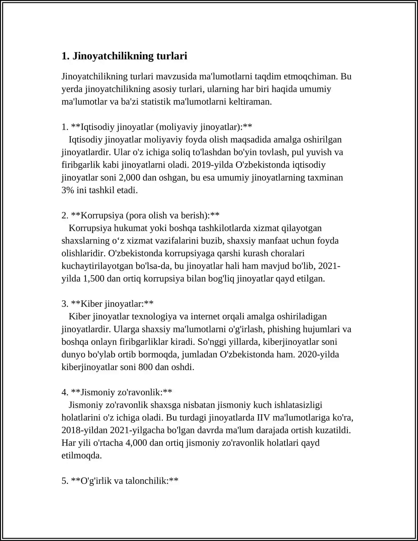Jinoyatchilik, Qonunbuzarlik va uning motivatsiyasi 4