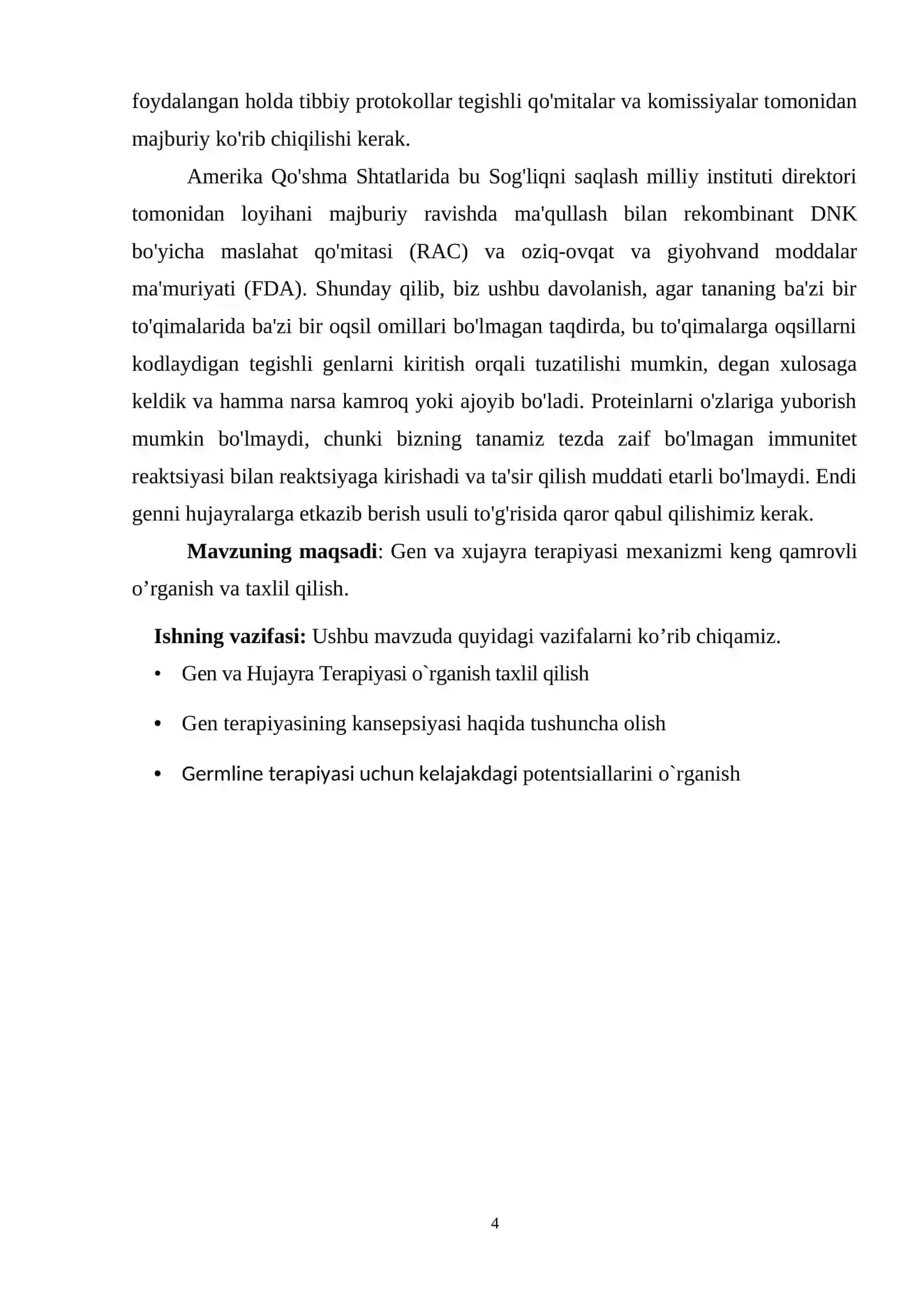 Gen va xujayra terapiyasi 4