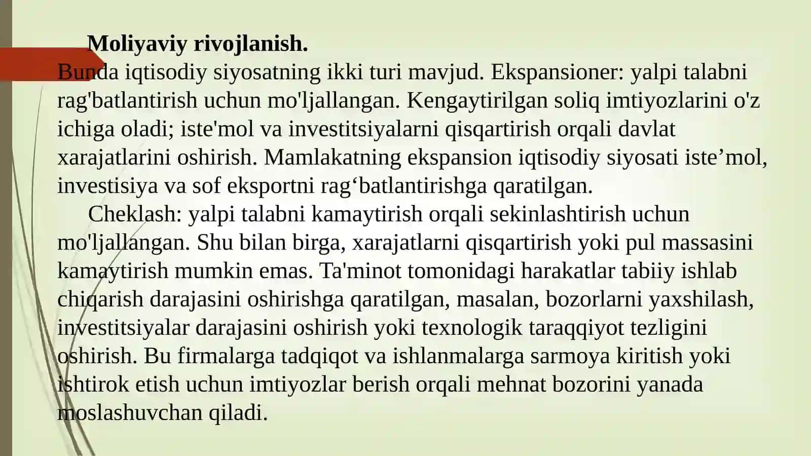 IQTISODIYSIYOSAT ASOSLARI VA TARKIBI 4