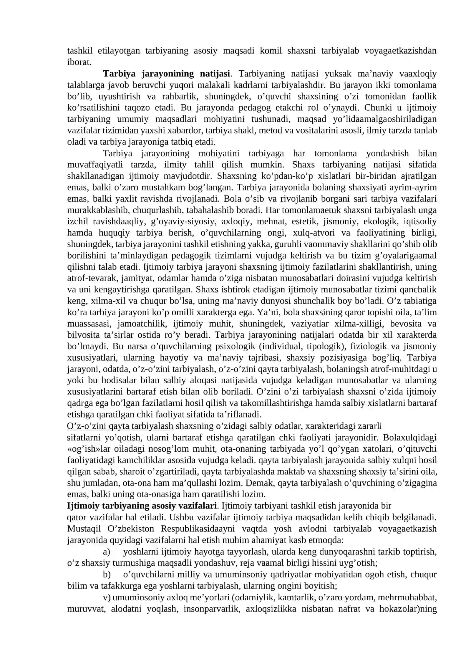 Boshlang’ich ta’limda tarbiya nazariyasi 4