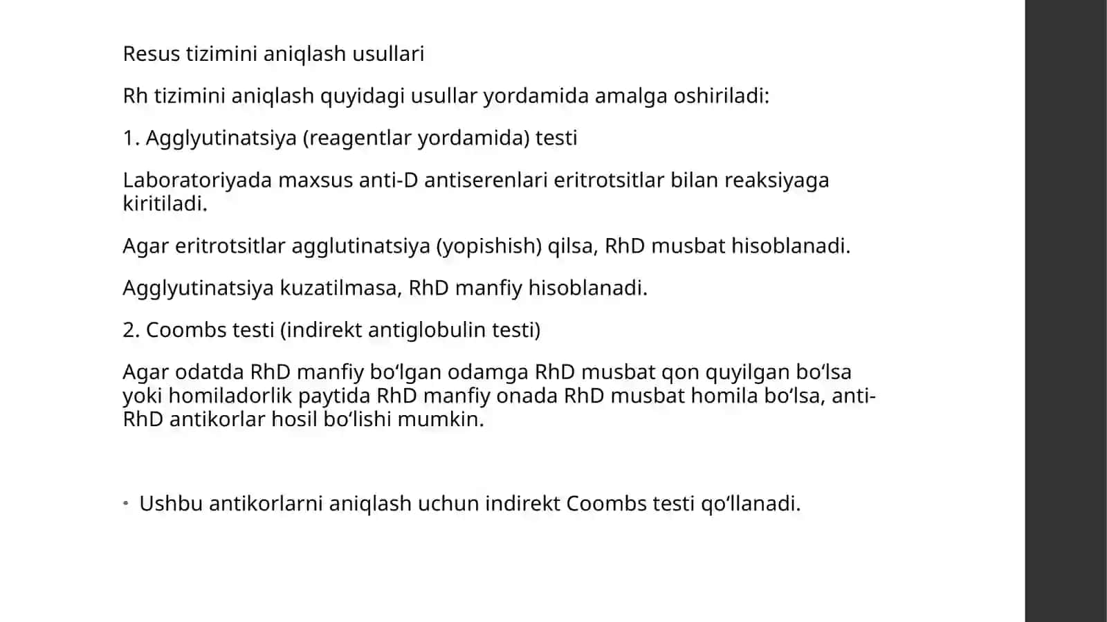 Resus (Rh) tizimi 4