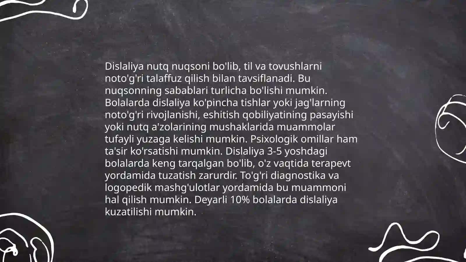 Dislaliya va uning turlari 4