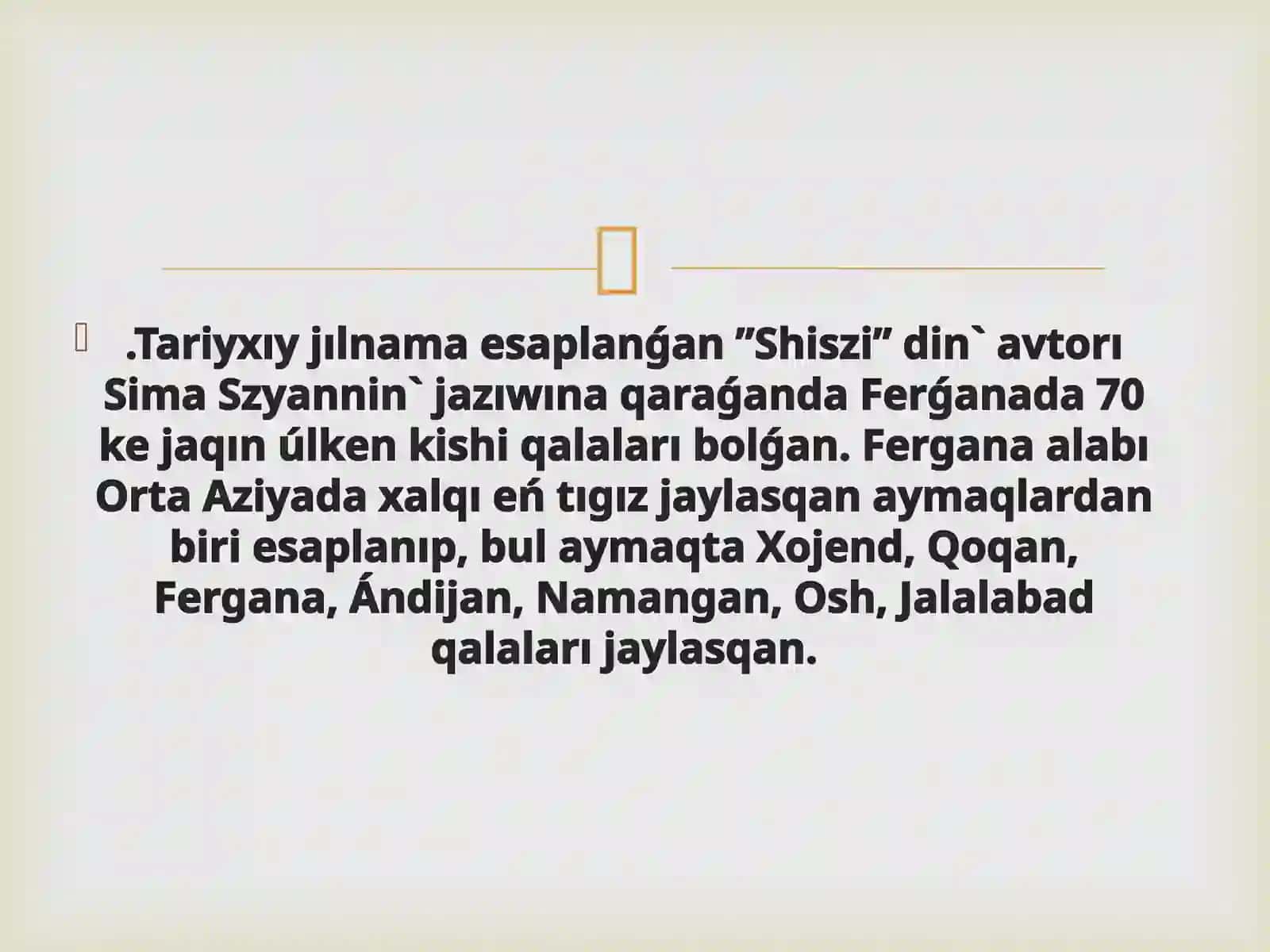 Ferǵana oypatlıǵı qalaları 4