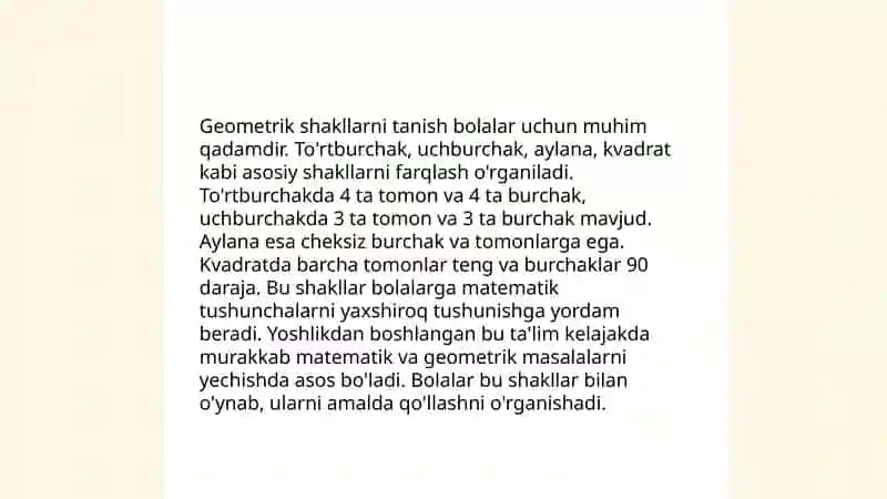 1-sinf matematika darslarida harakat yo'nalishini o'rgatish metodikasi 4