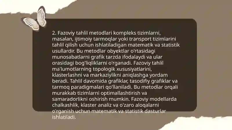 Fazoviy ma'lumotlarni yig'ish 4